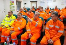 وزير البترول يتفقد حفر أول بئر ببرنامج إيني الإيطالية في خليج السويس وسيناء