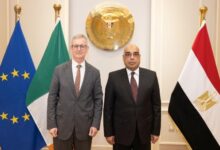 وزير العدل يبحث مع السفير الإيرلندي التعاون في القضايا المدنية