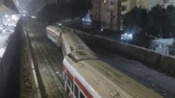 تعطل جزئي للقطارات بعد خروج عربات قطار روسي عن القضبان ببشتيل 