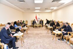 وزير الدولة للإنتاج الحربي يستقبل وزير الاقتصاد والصناعة البلغاري لبحث أوجه التعاون المشترك. 