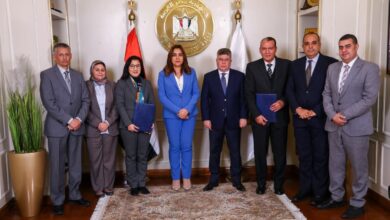 وزيرة التنمية تشهد مراسم التوقيع على خطة مشروع تعزيز القدرة على الصمود في مواجهة مخاطر المناخ.