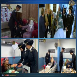 وزارة الداخلية ومشاركه إنسانية ومجتمعية لدعم المرأة تقديراً لدورها الفاعل فى المجتمع.