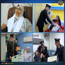 وزارة الداخلية ومشاركه إنسانية ومجتمعية لدعم المرأة تقديراً لدورها الفاعل فى المجتمع.