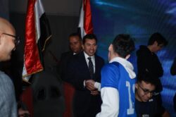 وزير الشباب والرياضة يشهد ختام بطولة الأندية لكرة القدم الإلكترونية باستاد القاهرة.