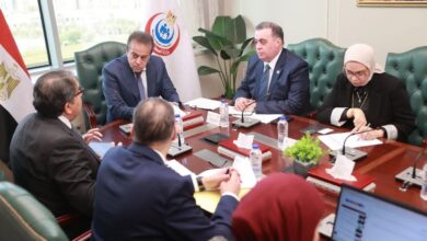 وزير الصحة يبحث مع «إي فاينانس» و«إي هيلث» سبل التعاون في قطاعات الخدمات الصحية.