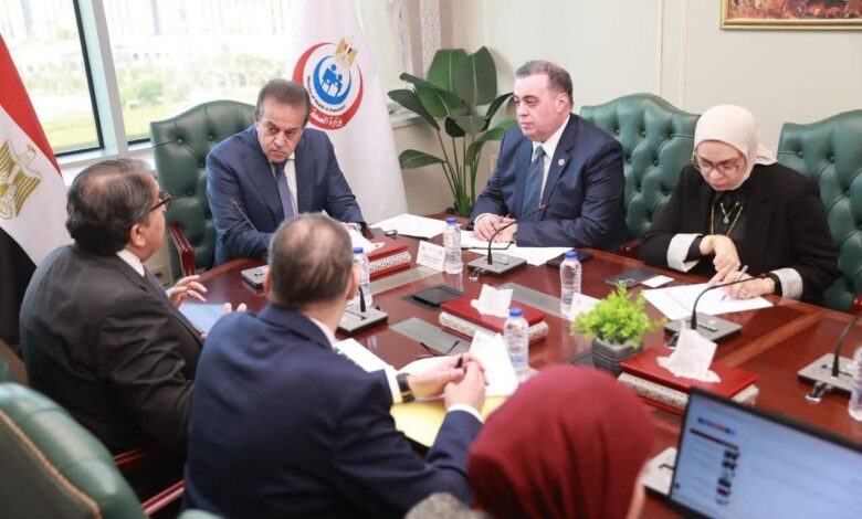 وزير الصحة يبحث مع «إي فاينانس» و«إي هيلث» سبل التعاون في قطاعات الخدمات الصحية.