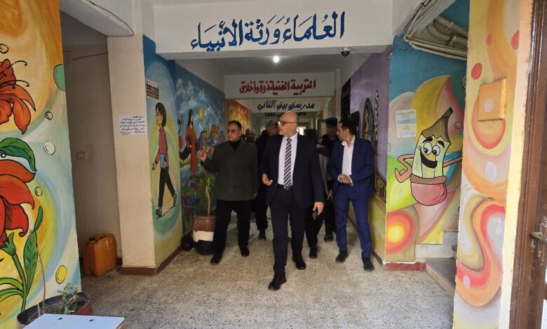 محافظ القليوبية يتفقد جاهزية لجان الإعادة لانتخابات مجلس النواب بقليوب والقناطر الخيرية.