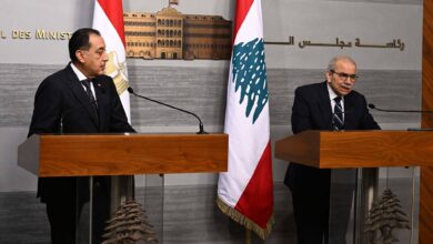 مدبولي: نشهد تناميا مطردا في وتيرة التواصل السياسي بين مصر ولبنان