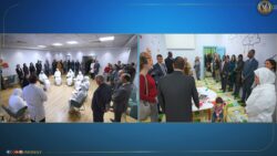 وفداً من السفراء والدبلوماسيين الأجانب لدي مصر لزيارة مركز إصلاح وتأهيل بمدينه العاشر.