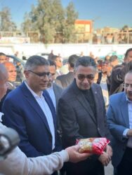 إفتتح وزير التموين ومحافظ الجيزة سوق اليوم الواحد بمنطقة حدائق الأهرام. 