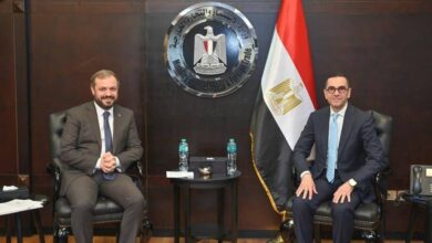 وزير الاستثمار يستقبل وزير الإقتصاد بجمهورية أرمينيا لبحث سبل تعزيز العلاقات الإقتصادية.