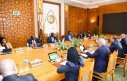 مشاورات سياسية بين وزير الخارجية المصري ووزير خارجية جنوب السودان. 