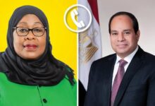 أجرى الرئيس السيسي اليوم إتصالًا هاتفيًا مع الدكتورة سامية حسن رئيسة جمهورية تنزانيا المتحدة.
