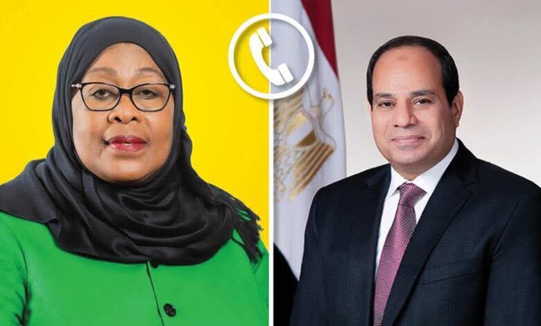 أجرى الرئيس السيسي اليوم إتصالًا هاتفيًا مع الدكتورة سامية حسن رئيسة جمهورية تنزانيا المتحدة.