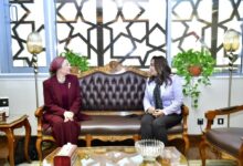 وزيرة التنمية والقائم بأعمال وزير البيئة تستقبل وكيلة السكرتير العام للأمم المتحدة.