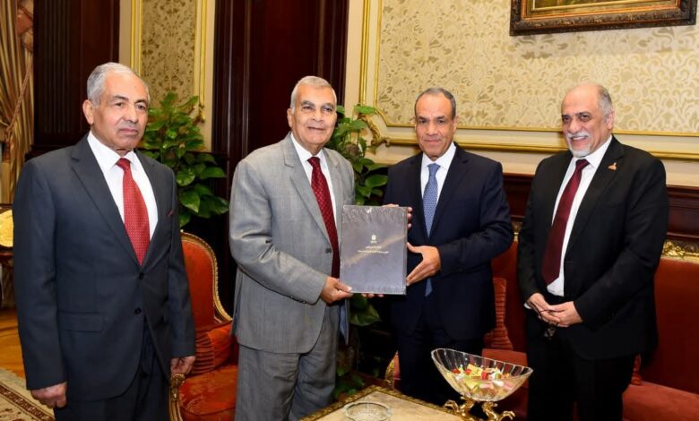 وزير الخارجية يلتقي رئيس مجلس الشيوخ