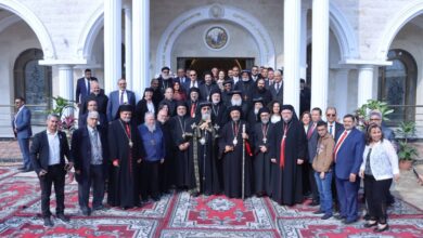 البابا تواضروس يهنئ بطريرك الكاثوليك بعيد الميلاد المجيد