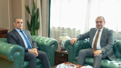 وزيرا "الإنتاج الحربي" و"قطاع الأعمال العام" يبحثان تعزيز التعاون المشترك.