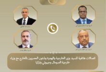 وزير الخارجية يتلقى اتصالات هاتفية من وزراء خارجية الصومال وتركيا وجيبوتي