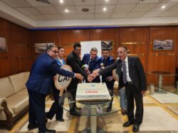 مطار القاهرة يستقبل أولى رحلات الطيران العارض لشركة طيران أذربيجان