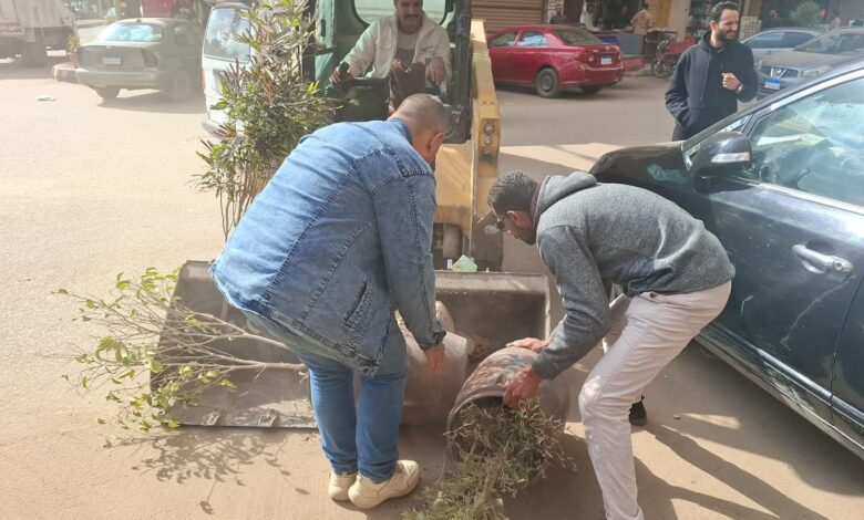 إستمرار متابعه رفع الإشغالات المتعدية على حرم الطريق بقطاع مدينة بنها وكفر الجزار.