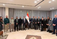 لقاء السفير المصري في سول مع أعضاء الجالية المصرية في كوريا الجنوبية. 