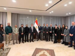 لقاء السفير المصري في سول مع أعضاء الجالية المصرية في كوريا الجنوبية.