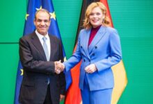 وزير الخارجية يختتم زيارته لبرلين