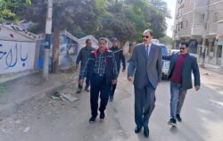 محافظ سوهاج زيارة ميدانية مفاجئة بقرية تونس بسوهاج