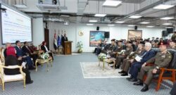 وزير الدفاع يشهد مناقشة البحث الرئيسي للأكاديمية العسكرية