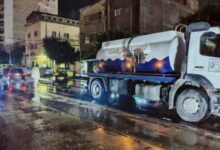 رئيس صرف الإسكندرية يتفقد جاهزية محطة رفع سموحة خلال النوة