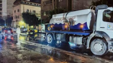 رئيس صرف الإسكندرية يتفقد جاهزية محطة رفع سموحة خلال النوة