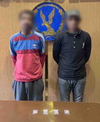 مخزن مخدرات تحت الكوبري سقوط اثنين من مروجي الكيف بالوراق