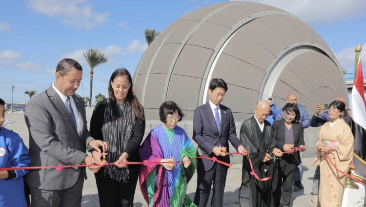 مكتبة الإسكندرية والكشف عن اكبر لوحه مرسومه في العالم