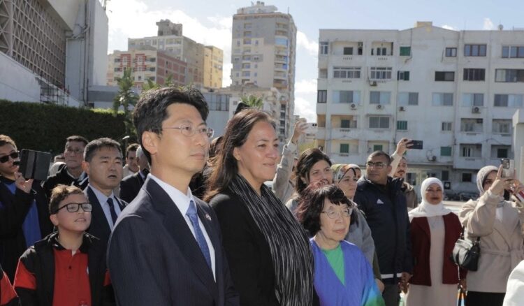 مكتبة الإسكندرية والكشف عن اكبر لوحه مرسومه في العالم