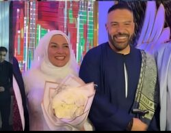 بالجلباب الصعيدي.. محمد خميس يحتفل بزفافه