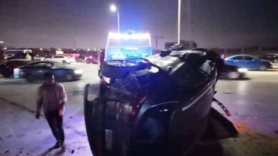 طالب طب ينقذ حياة أب أمام طفليه في حادث أمام مول العرب بأكتوبر