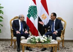 رئيس الوزراء اللبناني نثمن الدعم المصري لإنهاء الاحتلال الإسرائيلي