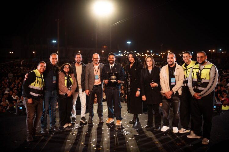  أحمد سعد و بهاء سلطان يحييان حفل استقبال طلاب الأكاديمية العربية باستاد الدفاع الجوي