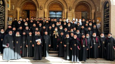 اجتماع مجمع كهنة طهطا وجهينة