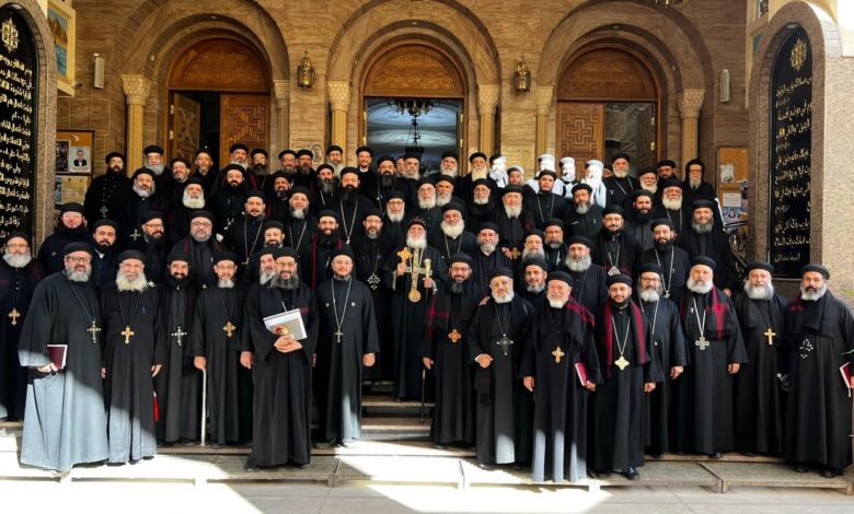اجتماع مجمع كهنة طهطا وجهينة