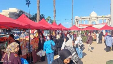 استمرار إقامة أسواق اليوم الواحد بالإسكندرية لتخفيف العبء عن المواطنين