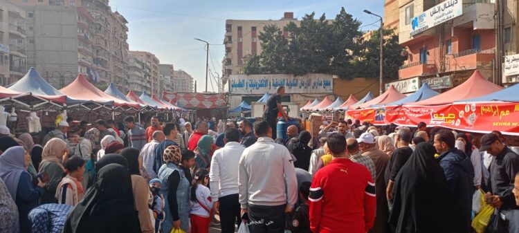 استمرار إقامة أسواق اليوم الواحد بالإسكندرية لتخفيف العبء عن المواطنين