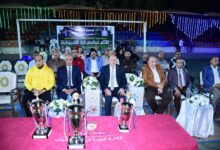 حقوق سوهاج تتوج بكأس البطولة فى نهائي مباريات خماسي كرة القدم