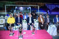 حقوق سوهاج تتوج بكأس البطولة فى نهائي مباريات خماسي كرة القدم