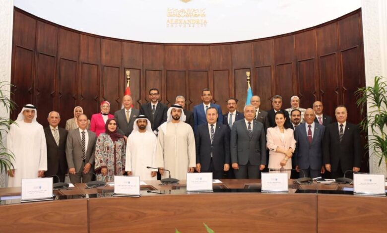 رئيس جامعة الإسكندرية يعلن صدور قرار بإنشاء فروع للجامعة في الإمارات وماليزيا