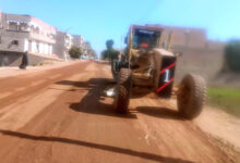 محافظ سوهاج يتابع بدء رصف طريق " محمد صديق المنشاوي " بطول 6 كيلو متر بالمنشاة