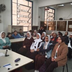 التلوث البيئي ودور التقنية الرقمية ندوات توعوية لطلاب مدراس الغربية