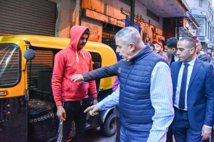 محافظ الإسكندرية  جولة ميدانية مكبرة بمنطقة باكوس وشارع سينما ليلى بحي شرق