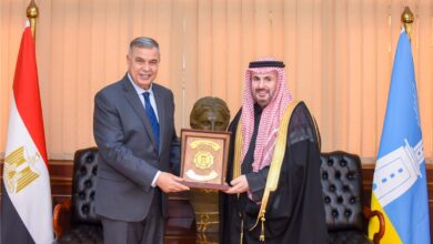 محافظ الإسكندرية يستقبل القنصل العام للمملكة العربية السعودية